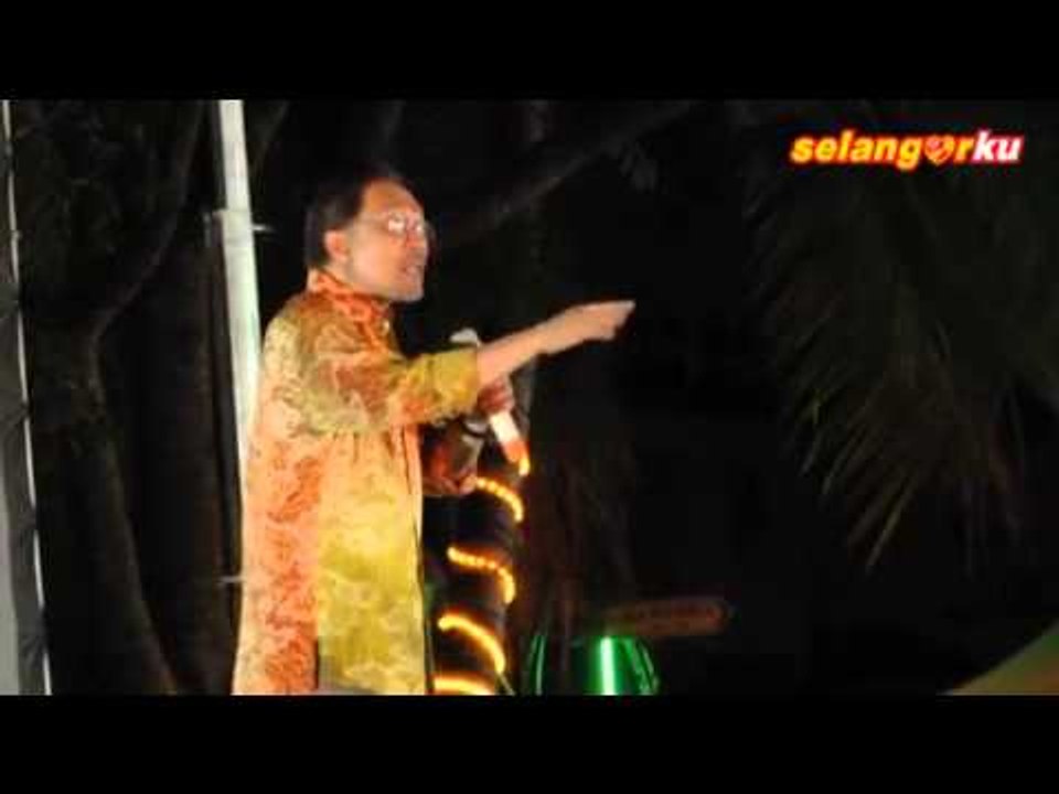 Anwar Ibrahim: Nak Bantu Selangor Dengan Cara Sokong Saya & Pertahankan Dasar Yang Saya Nak Buat