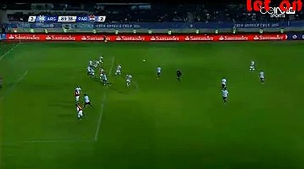 89' Lucas Barrios 2:2 | Argentina vs Paraguay 13.06.2015