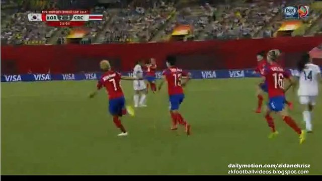 2-1 Ga-Eul Jeon Goal - Korea Republic v. Costa Rica 13.06.2015