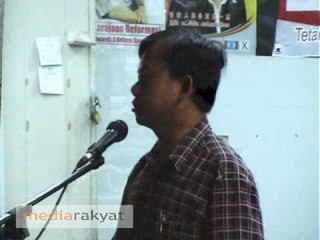 Machap Baru: Dr. Lee Boon Chye 01/11/08 Pt 1