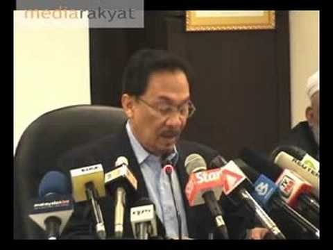 Anwar Ibrahim 29/07/08: Press Statement (In Malay)