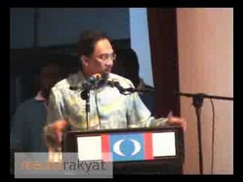 Anwar Ibrahim: 2000 Join PKR At Klang (Part 1)