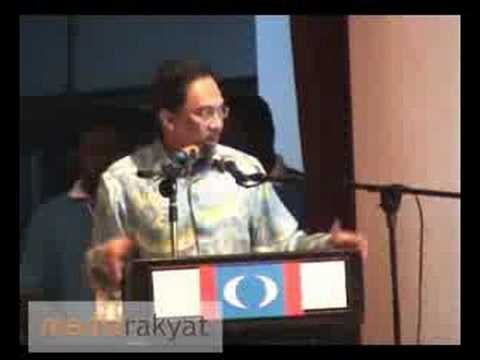 Anwar Ibrahim: 2000 Join PKR At Klang (Part 1)