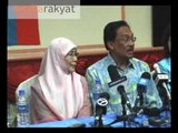 Anwar Ibrahim: Press Conference 03/08/08 Klang