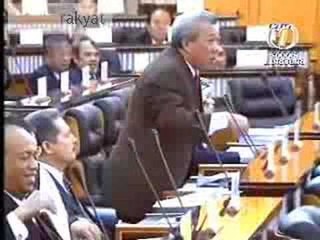 Dewan Rakyat 08/07/08: Bung Mokhtar In Action Again
