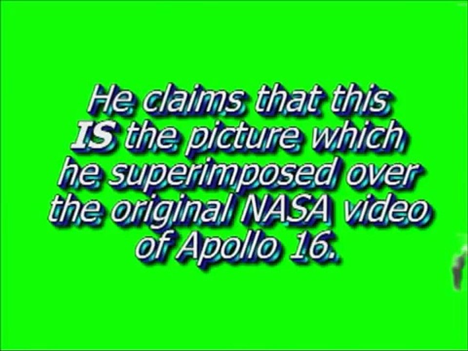 The Apollo 16 Stagehand Video Hoax