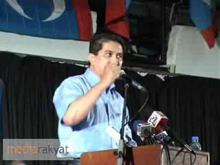 Azmin Ali: Ceramah 01/07/2008 Shah Alam Part 2