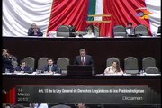 Dip. Fernando Zamora (PRI) - Ley General de Derechos Lingüísticos de los Pueblos Indígenas.
