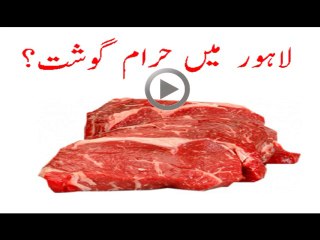 2015-06-11 Lahore may Haram ya Halal Gosht -- Kia Hum Dodh Ke Dhulay Hein