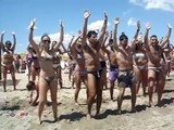 Villaggio Marlusa 2011-balli di gruppo in spiaggia-Danza Kuduro