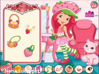 Strawberry Cutie Spa Video Play for Little Kids Strawberry Shortcake Games Fun Cartoons Ga