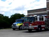 Austin-Travis County EMS Medic 15 leaving station
