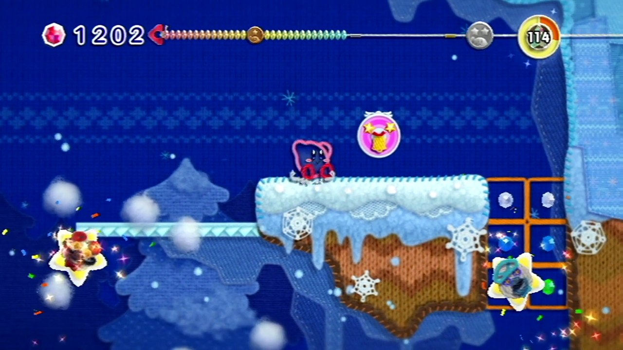 Kirby's Epic Yarn — Walkthrough Part 10 {Wii}