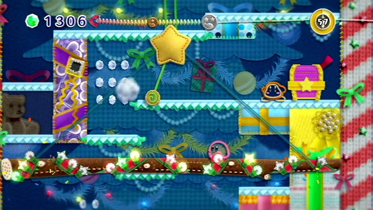 Kirby's Epic Yarn — Walkthrough Part 11 {Wii}