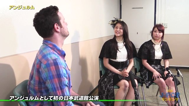 アンジュルム 日本武道館公演 終了直後インタビュー＆ライブ映像 J-POPランキング 20150613 [HD 1080p]