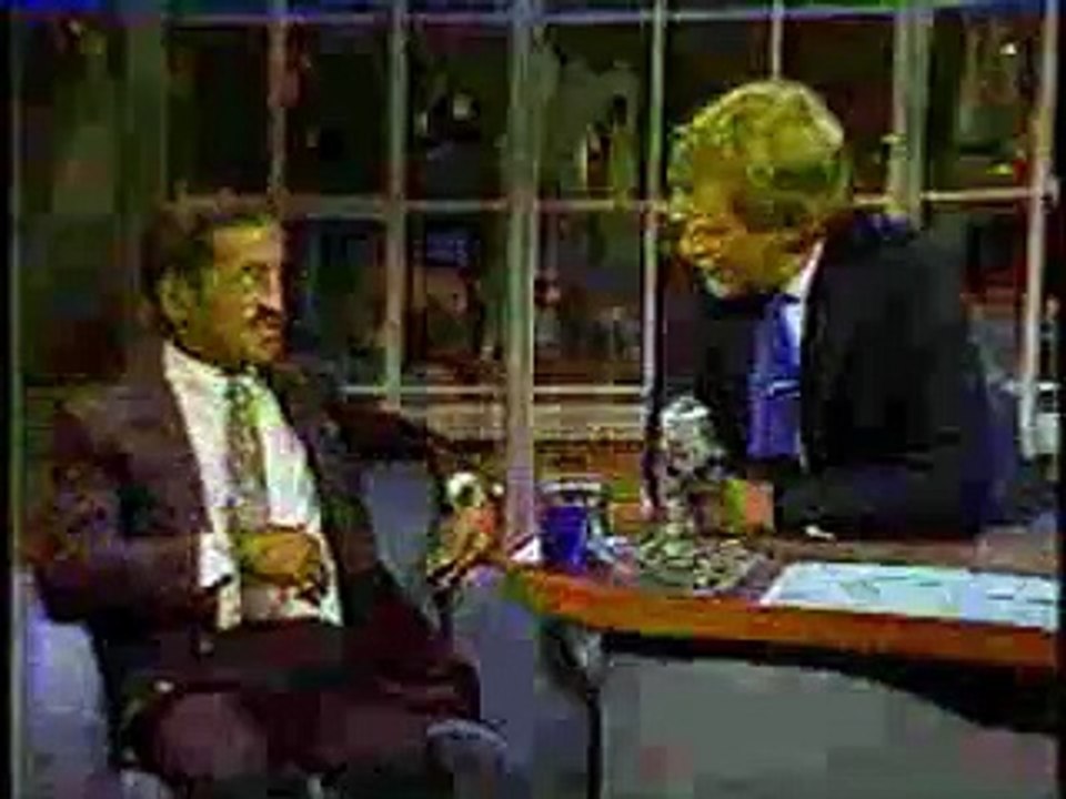 Letterman - Sammy Davis Jr. (5/19/87)