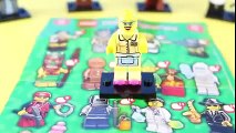 Lego Emmet Opening Lego Blind Bags by DisneyCarToys with Toy Story Buzz Lightyear Surprise