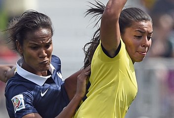 France-Colombie : 0-2, la réaction de la capitaine Wendie Renard