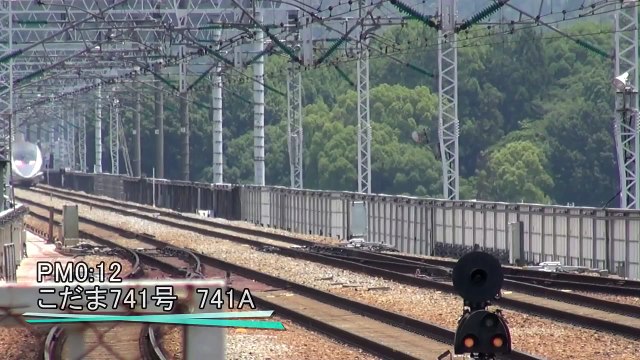 新幹線500系こだま N700系のぞみが高速通過！Japanese Bullet Train - Shinkansen