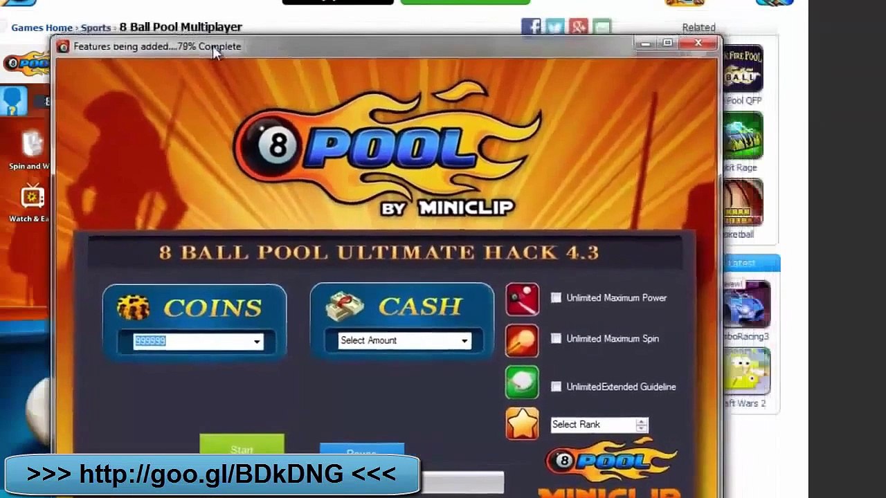 8 ball pool free coins Iphone - video Dailymotion