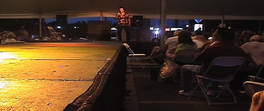 Bill J Brooks sings 'I'm So Lonesome I Could Cry' Elvis Week 2006