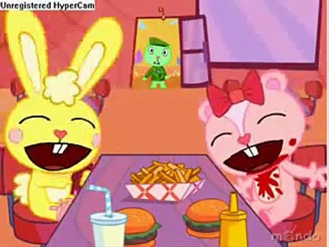 happy tree friends cuddles and giggles kiss the girl