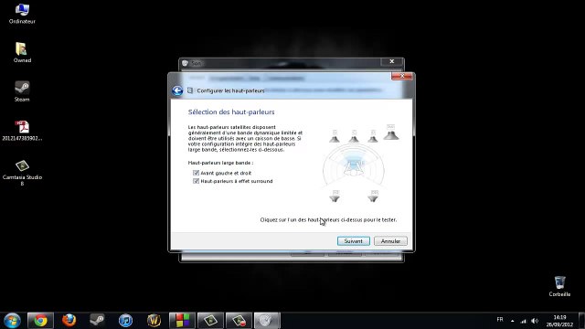 Activer le surround 5.1 / 7.1 sous windows