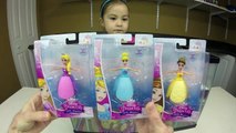 CUTE DISNEY PRINCESS Little Kingdom Dolls Float on Water Opening   Rapunzel Belle Toy Figures Swim