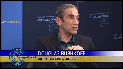 Douglas Rushkoff: Singularity & Self-Loathing