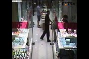Polícia divulga vídeo de roubo à joalheria em shopping de Nova Iguaçu ocorrido em 31 de janeiro