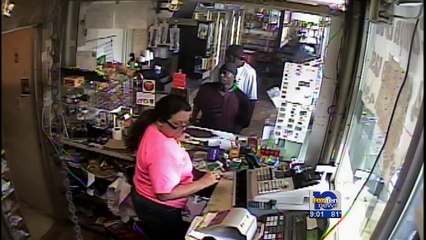 Local armed robbery caught on camera