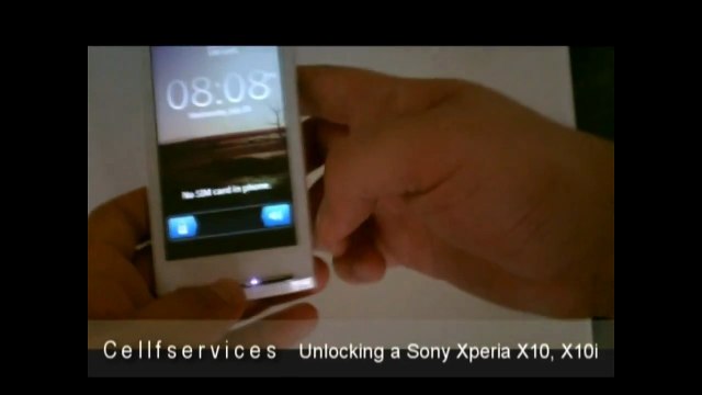 How to Unlock Sony Ericsson Xperia X10, X10i - AT&T, Rogers, Vodafone, O2, Orange, 3, T-mobile
