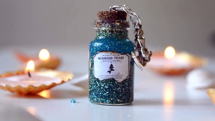 Mermaid Tears Miniature Bottle Charm DIY