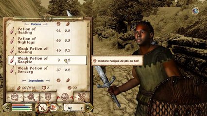 Oblivion CUO new character