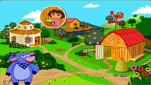 Dora the Explorer Game Dora Saves the Farm (Let's Play Baby Games)