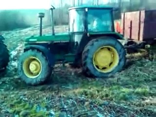 John Deere 2850 & Lamborghini 950 vs 10t Croatia 2010