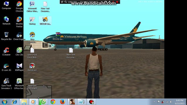 Huong dan mod may bay Vietnam Airlines cho gta sa.