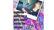 Flirty & Fun Girls Night Out Makeup!   Outfit of the days!