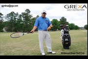 Racket / Swing Guide Drill for proper lag and release - by Grexa Golf Instruction