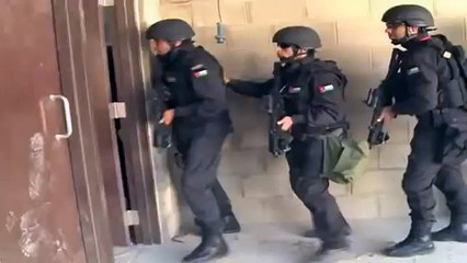 Jordanian and American Special Forces