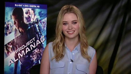 IR Interview: Virginia Gardner For "Project Almanac" [Paramount Home Entertainment]