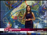 Pronóstico del Clima, 15 de Octubre 2013 / Titulares de la mañana Vianey Esquinca