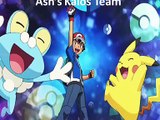 Ash's Kalos Team (Updated) With MEGA EVOLUTION!!