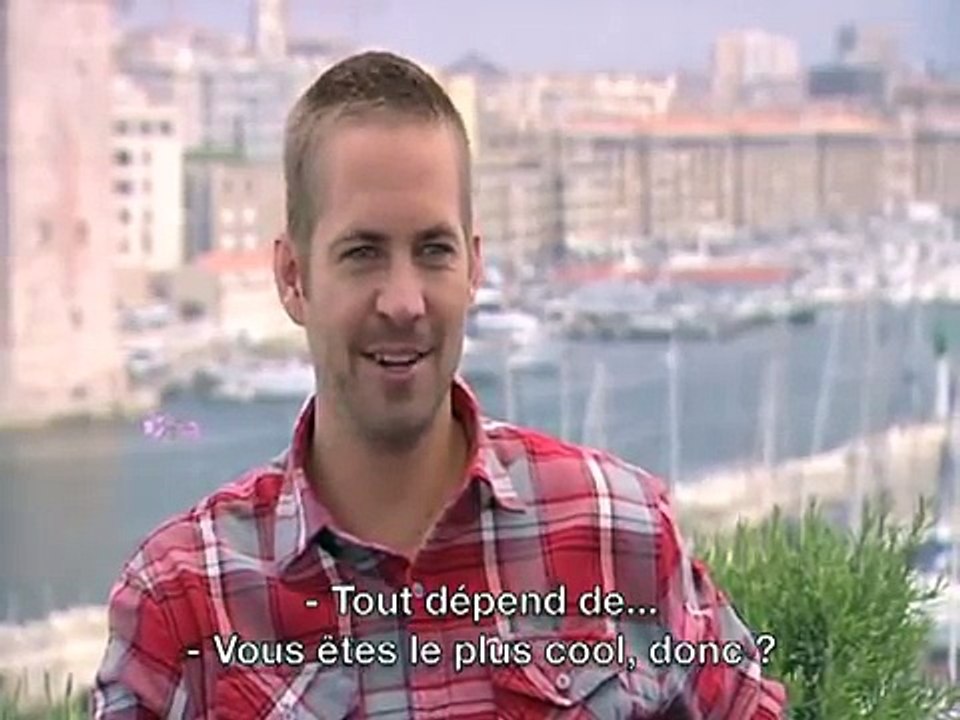 FAST & FURIOUS 5 - Interview de Paul Walker