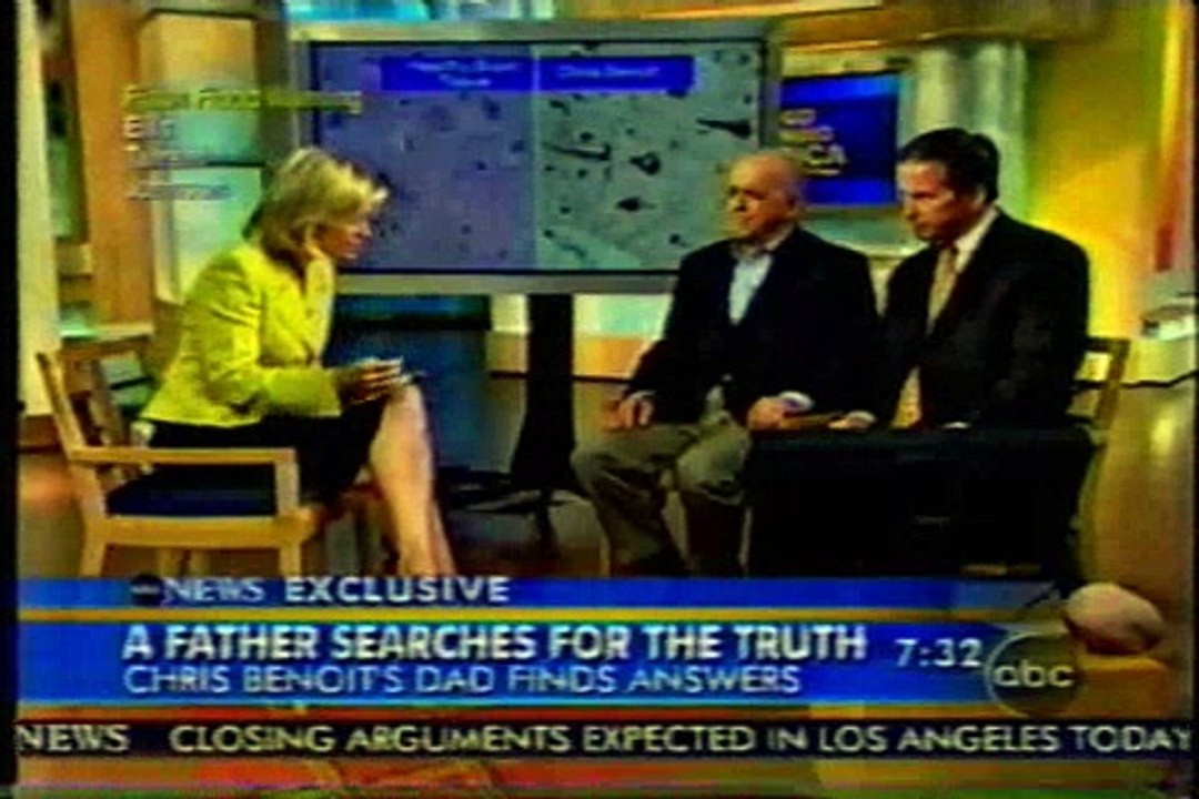 Chris Benoits Dad uncovers possible motive for Chris Benoit