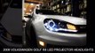 SPECDTUNING INSTALLATION VIDEO: 2009 VOLKSWAGEN GOLF R8 LED PROJECTOR HEADLIGHTS