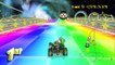 Rainbow Road 64 Remake Mario Kart Wii CTGP Revolution - HD Gameplay On Dolphin 3.5 Wii Emulator
