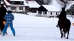 CHEVAUX - FM Ski-jöring (monte anglaise, amazone et sans selle)