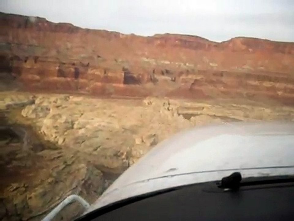 Landing Hite Utah
