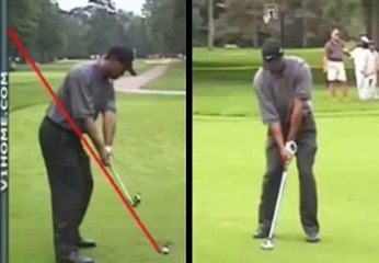 Rare Footage of Tiger Woods Golf Swing in 2000